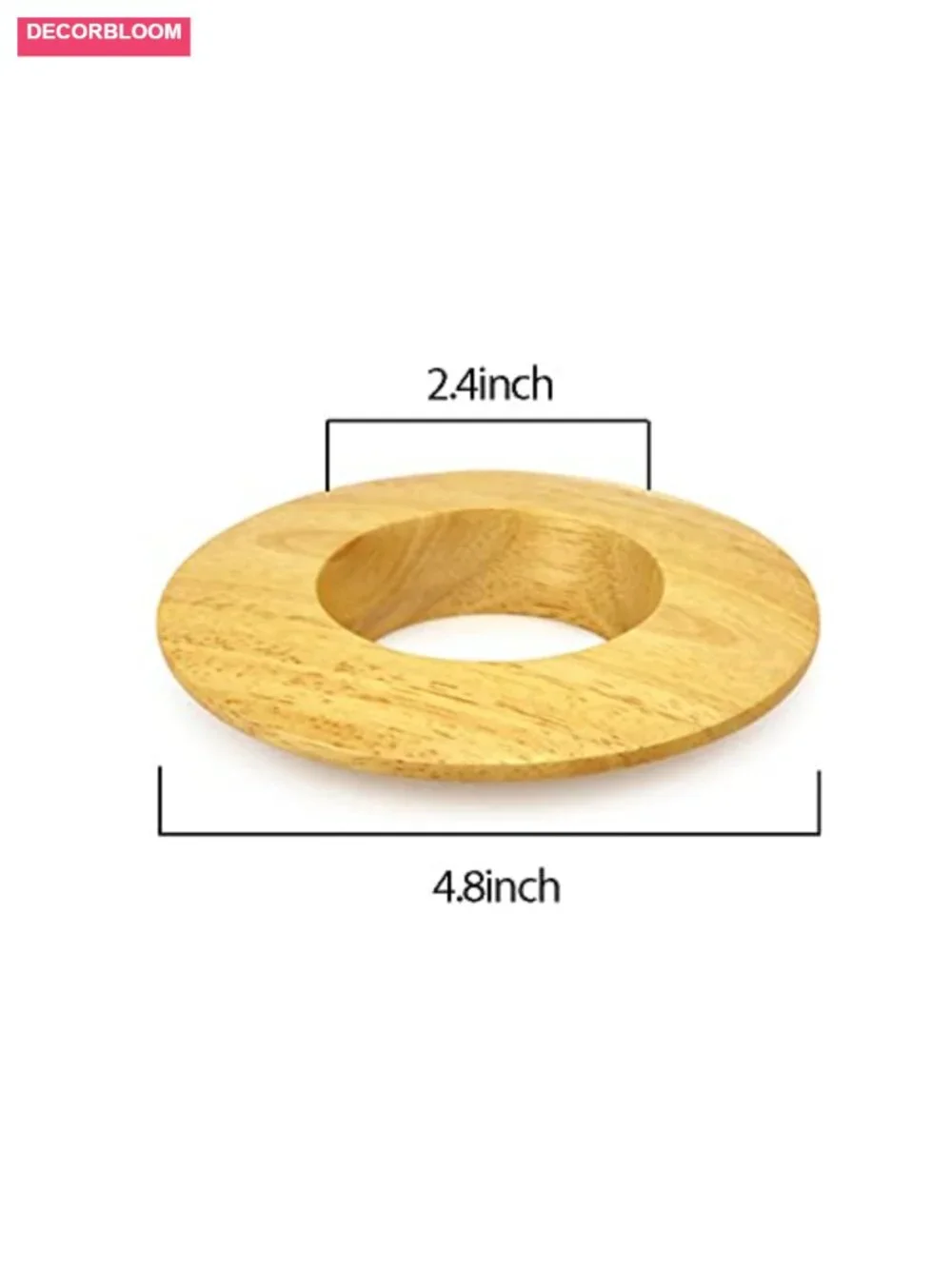 Wooden Coffee Filter Tray Reusable Coffee Maker Accessory